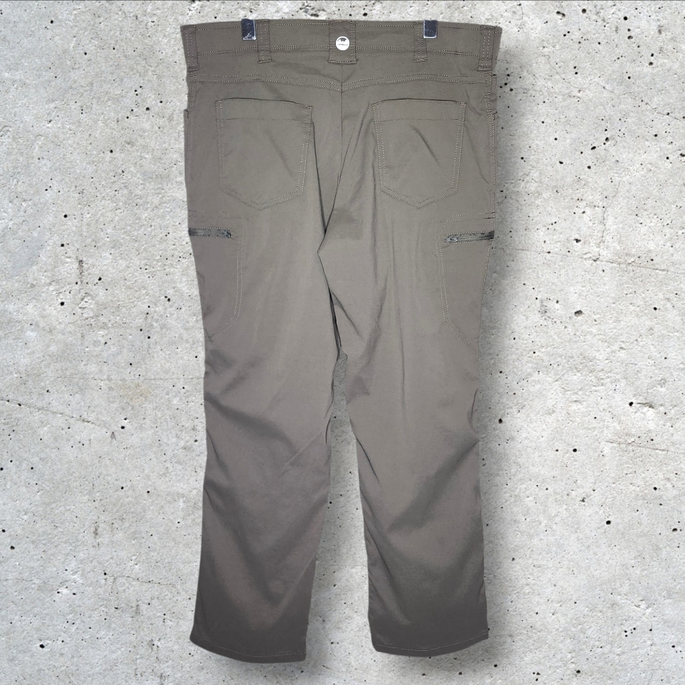 WRANGLER Brown Nylon Cargo Pants - 38x30 - Picture 3 of 9